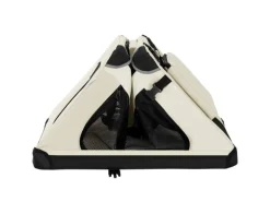 Juskys Faltbare Hundetransportbox Lassie XL Beige