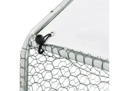 Juskys Freilaufgehege HLS25T 3x6x2m