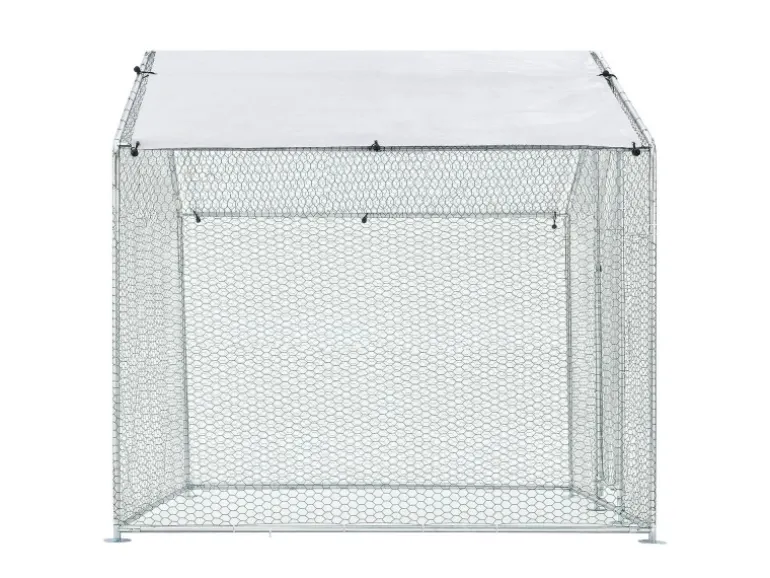 Juskys Freilaufgehege HLS25T 2x2x2m