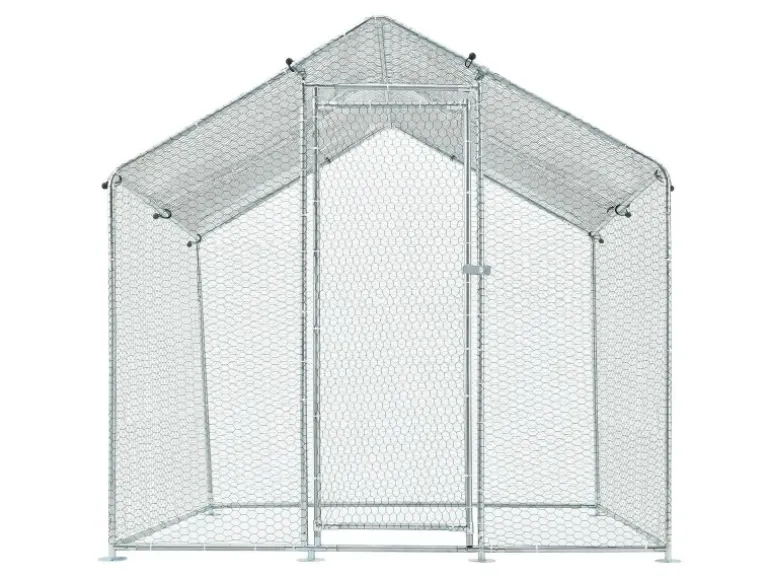 Juskys Freilaufgehege HLS25T 2x2x2m