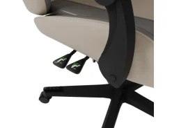 Juskys Gamingstuhl HyperSeat Beige/Hellgrau
