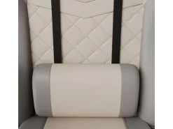Juskys Gamingstuhl HyperSeat Beige/Hellgrau
