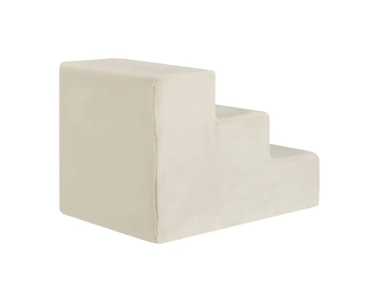 Juskys Haustiertreppe Timmy mit 3 Stufen Beige