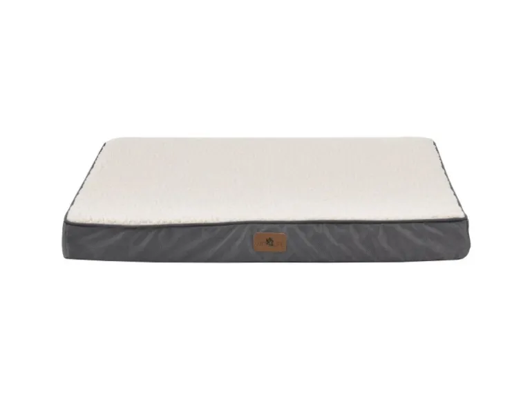 Juskys Hundebett Milow Orthopädisch Wendbar 76x51 cm Beige