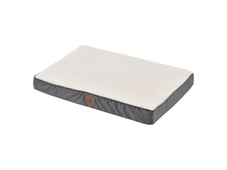 Juskys Hundebett Milow Orthopädisch Wendbar 92x69 cm Beige