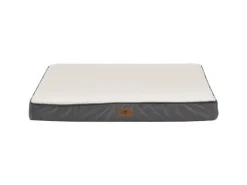 Juskys Hundebett Milow Orthopädisch Wendbar 92x69 cm Beige