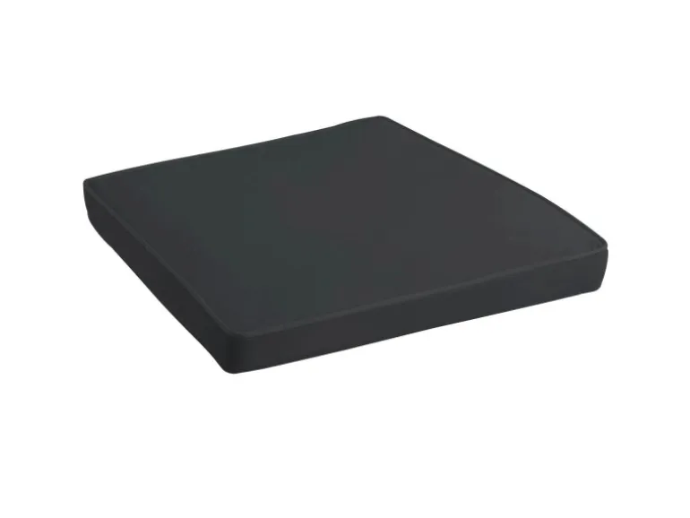 Juskys Polyrattan Gartenmöbel Balkon Set Bayamo in Schwarz mit Bezügen in Dunkelgrau