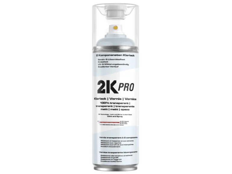 2K PRO Spraydose 400ml Klarlack Matt