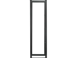 KARAT Kaminholzregal Kreta Schwarz Brennholzregal für Innen und Außen 150 x 25 x 85 cm