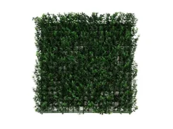 KARAT Pflanzenwand Buxus Kunstpflanze zur Dekoration 50 x 50 cm