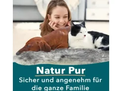 KARAT Schaffell Audrey Natürliches Premium Lammfell Individuell Einsetzbar Black Tip