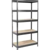 KARAT Schwerlastregal Grizzly Anthrazit-Grau Traglast 875 kg 220 x 90 x 45 cm