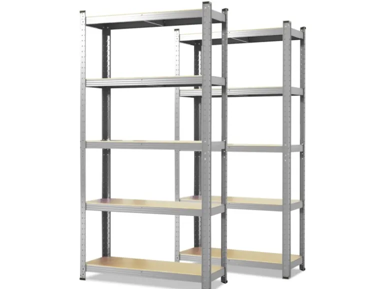KARAT Schwerlastregal Lakota 2er Set Traglast bis 875 kg Verzinkt 200 x 120 x 60 cm