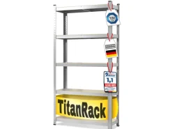 KARAT Schwerlastregal Verzinkt Traglast 1250 kg 200 x 120 x 60 cm