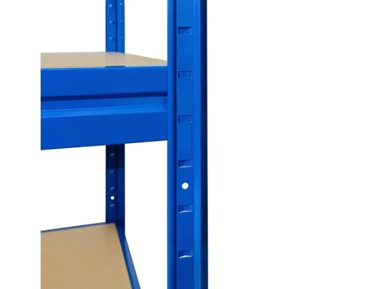 KARAT Weitspannregal Schwerlastregal Blau Traglast 1200 kg 160 x 150 x 80 cm