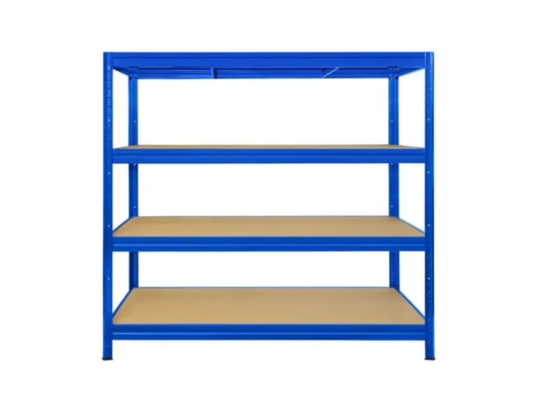 KARAT Weitspannregal Schwerlastregal Blau Traglast 1200 kg 200 x 150 x 60 cm