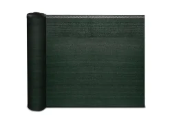 Karat Zaunblende Marius Schattiergewebe 150 g/m² mit Befestigungszubehör 1,2 x 20 m Grün