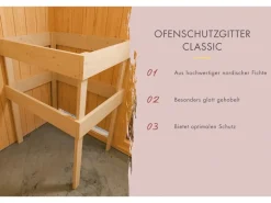 Karibu Saunahaus Seros 3 Anthrazit/Anthrazit