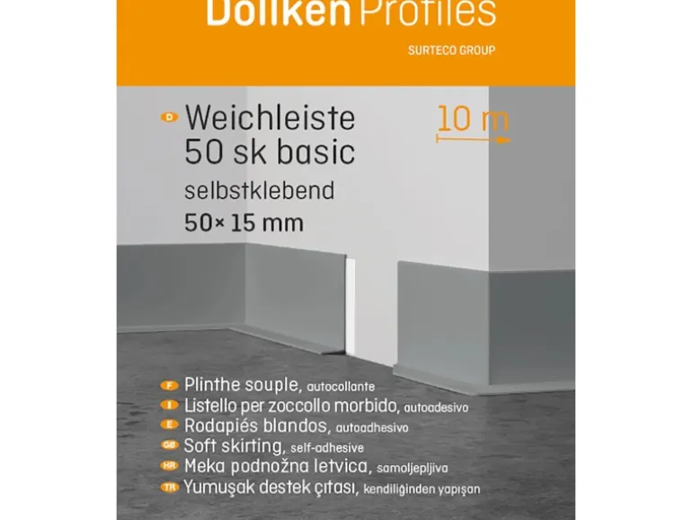 Knickwinkel Eiche selbstklebend 48 mm x 13 mm Länge 10000 mm