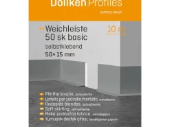 Knickwinkel Weiß selbstklebend 48 mm x 13 mm Länge 10000 mm