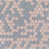 KnopfMosaikmatte Beige Grau Melange 31 cm x 31 cm