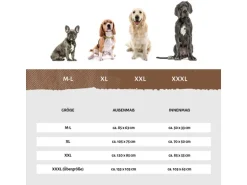 Knuffelwuff Hundebett Milan Kunstleder XXL 120 x 85cm Schwarz
