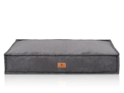 Knuffelwuff Hundekissen Lesedi Cord 80x60cm Grau