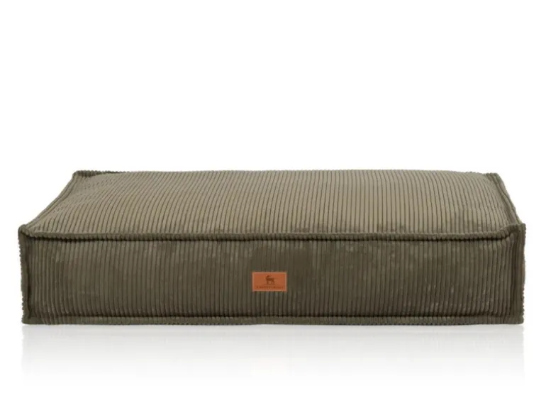Knuffelwuff Hundekissen Lesedi Cord 80x60cm Khaki