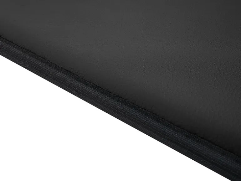 Knuffelwuff Hundematte Cheyenne Kunstleder XL 105 x 73cm Schwarz
