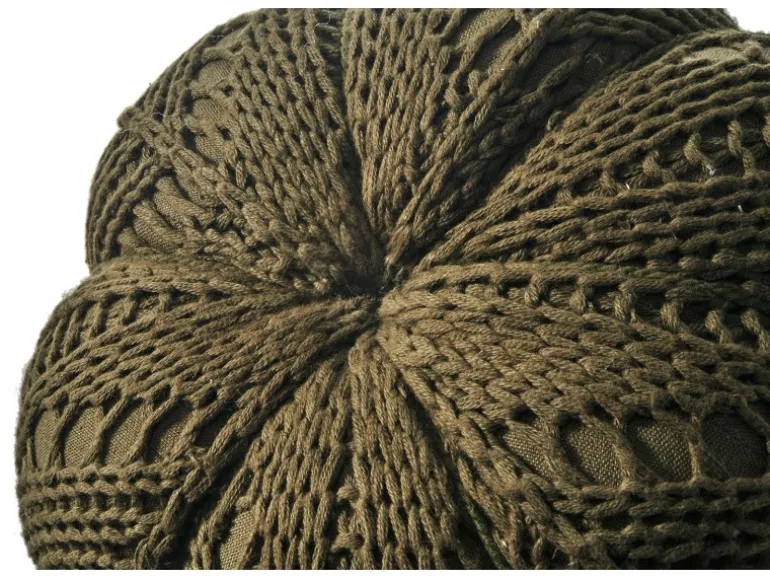 Kobolo Dekokürbis Kürbis aus Textil Set aus 3 Größen Dunkelgrün
