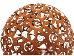 Kobolo Gartenkugel Dekokugel KULA Rostoptik Durchmesser 28 cm