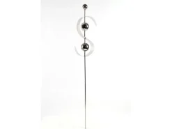 Kobolo Gartenstecker Dekostecker WAVE aus Edelstahl Silber H140 cm