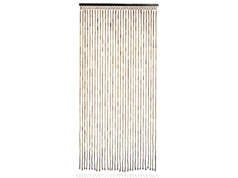 Kobolo Türvorhang Bambusvorhang Insektenschutz BAMBOO 31 Stränge 90x200 cm