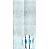 Kobolo Türvorhang OCEAN Kunststoff Blau 72 Stränge 90x200 cm