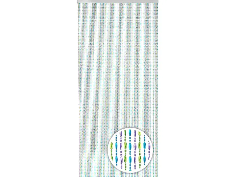 Kobolo Türvorhang Perlenvorhang Dekovorhang RAINBOW 90x200 cm