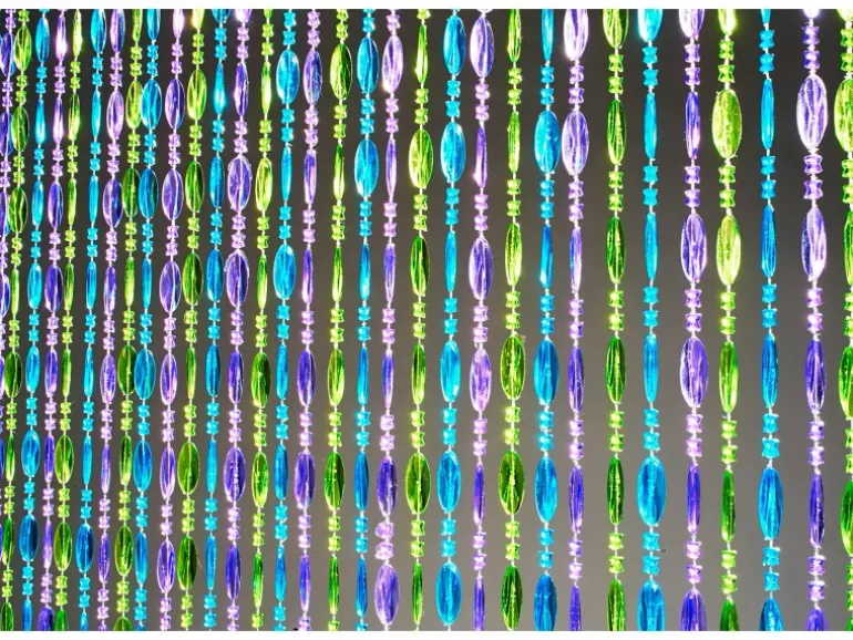 Kobolo Türvorhang Perlenvorhang Dekovorhang RAINBOW 90x200 cm
