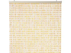 Kobolo Türvorhang Perlenvorhang Dekovorhang ORANGE 72 Stränge 90x200 cm