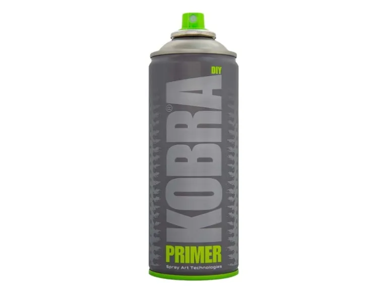 Kobra DIY Grundierspray 400ml Metall Primer Acryl Grundierung Grau