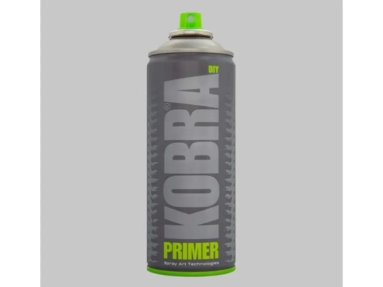 Kobra DIY Grundierspray 400ml Metall Primer Acryl Grundierung Grau