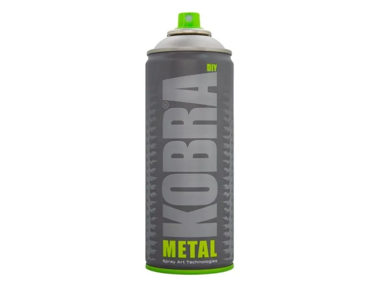 Kobra DIY Metallic Spray 400ml Silber Glänzend