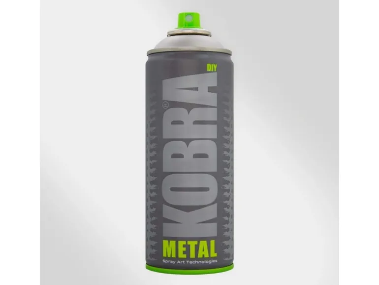Kobra DIY Metallic Spray 400ml Silber Glänzend