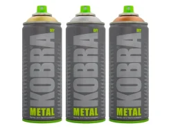 Kobra DIY Metallic Spray 400ml Silber Glänzend