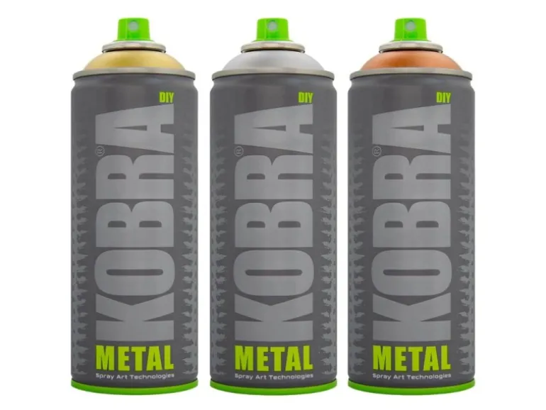 Kobra DIY Metallic Spray 400ml Silber Glänzend