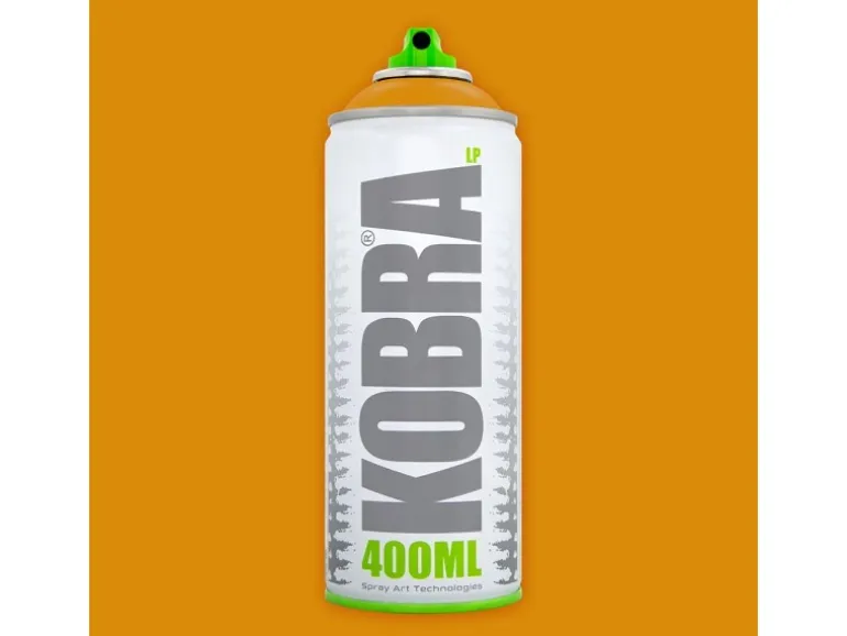 Kobra LP Buntlack Spray 400ml Ockergelb Matt