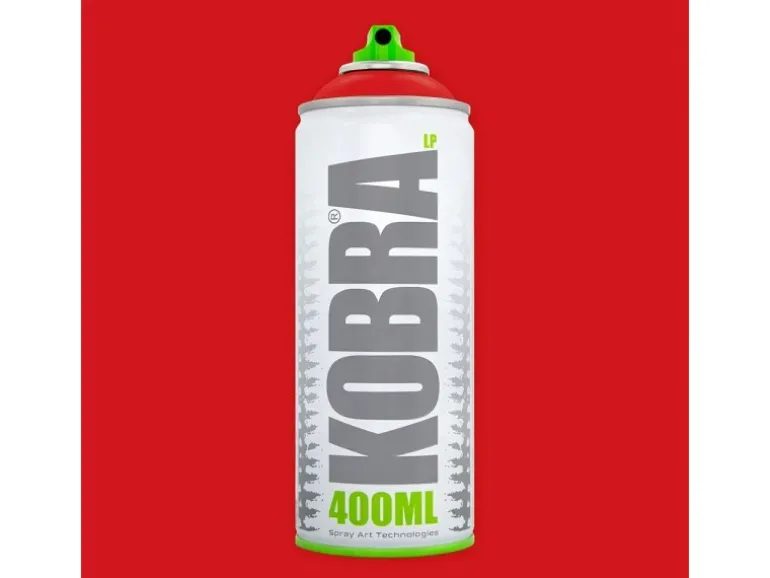 Kobra LP Buntlack Spray 400ml Signalrot Matt