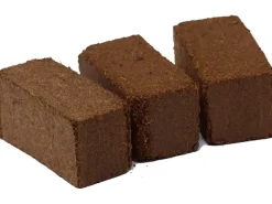 Kokosfaser Ziegel mini - Bodengrund für Terrarien, Insektarien - 3er Set (3 x 2)