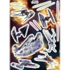 Komar Deko-Sticker Star Wars Spaceship 50 cm x 70 cm
