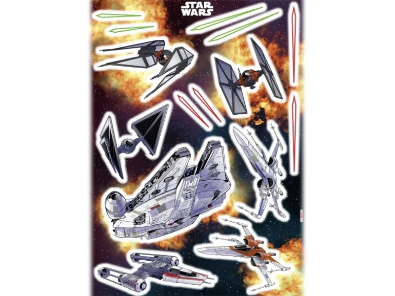 Komar Deko-Sticker Star Wars Spaceship 50 cm x 70 cm