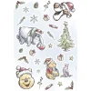 Komar Deko-Sticker Winnie Pooh Christmas 50 cm x 70 cm