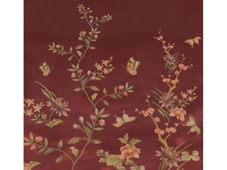Komar Fototapete Blumen Rot 250 x 250 cm 611192